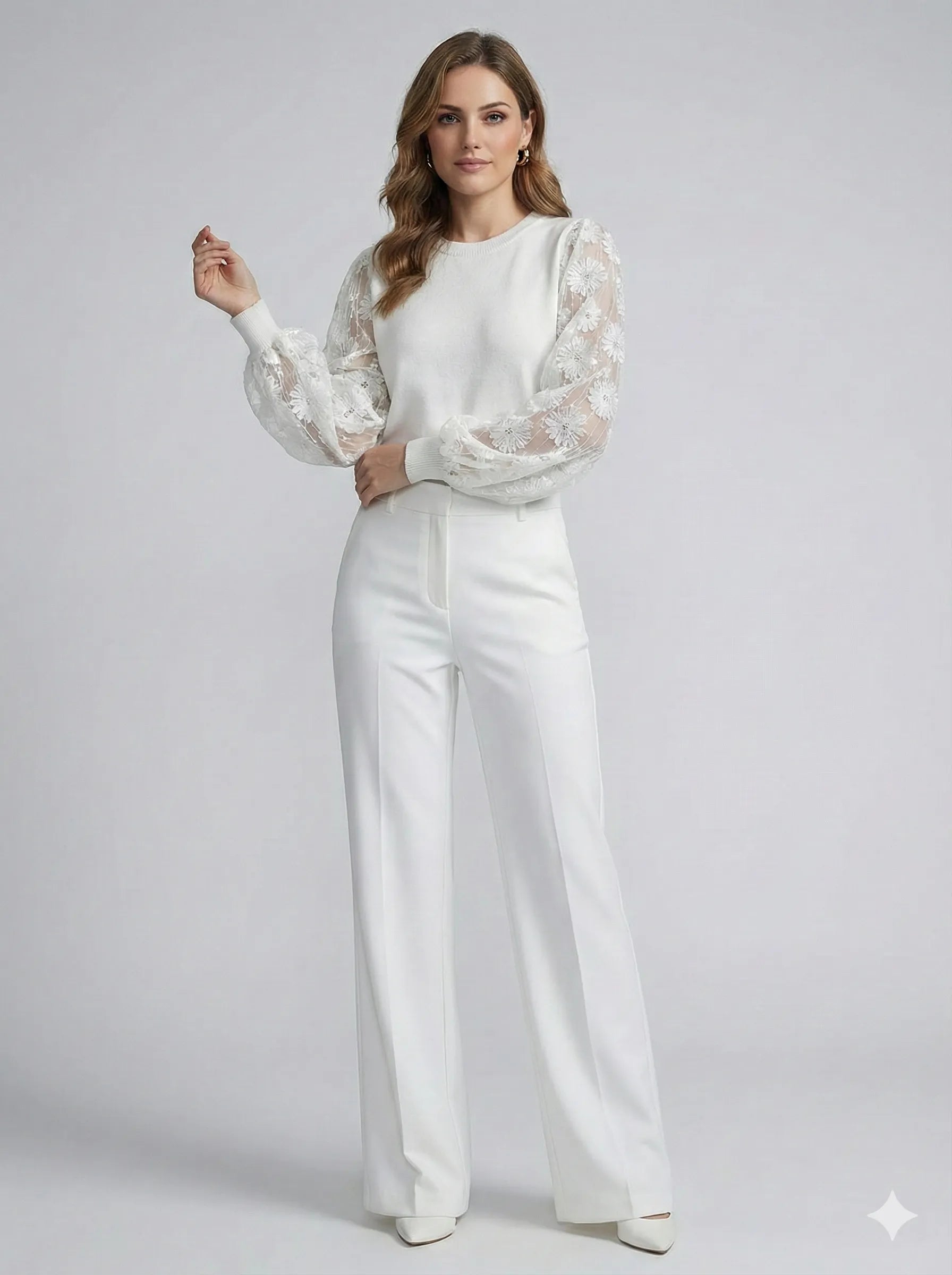 The Provence Lace Knit