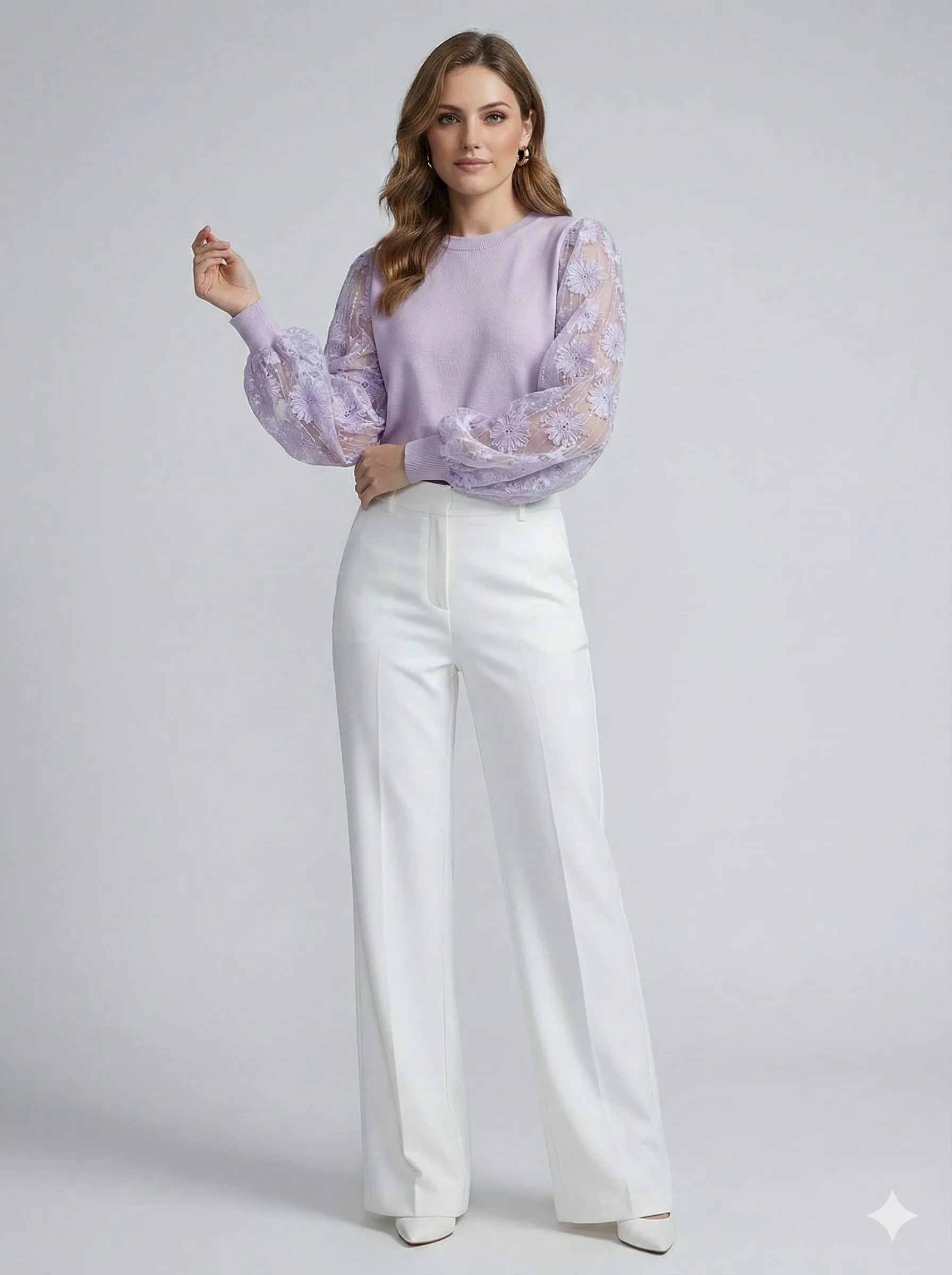 The Provence Lace Knit