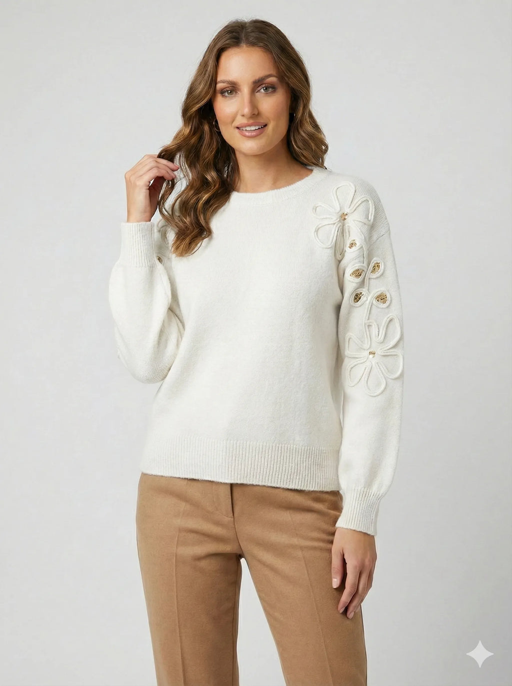 The Petale Scalloped Knit