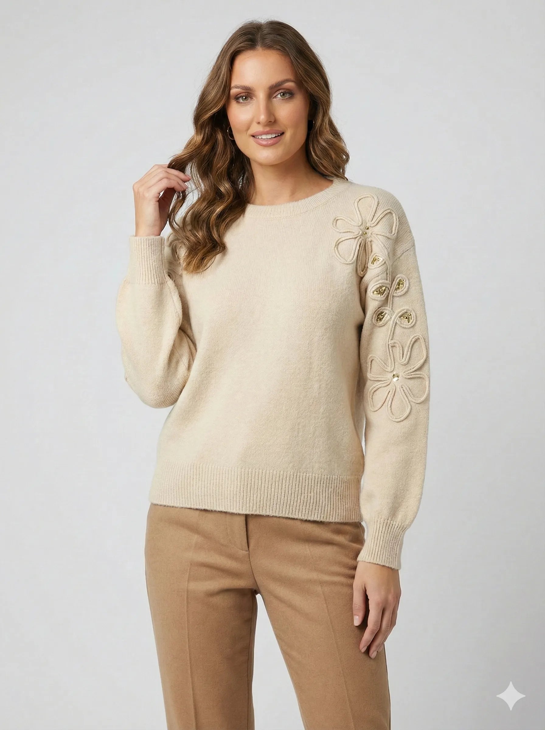 The Petale Scalloped Knit